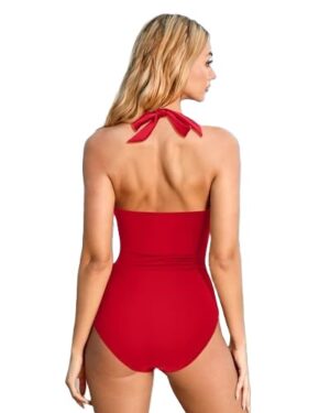 🌸Monokini con control de abdomen halter MOD:Ñ-G1014 - Imagen 2