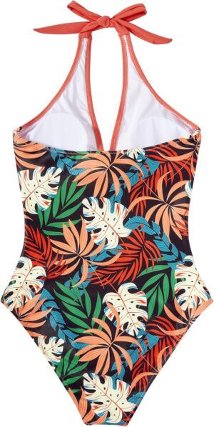 🌸Monokini con control de abdomen halter MOD:Ñ-G1015 - Imagen 5