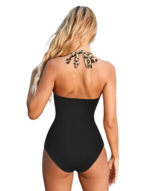 🌸Monokini con control de abdomen halter MOD:Ñ-G1016 - Imagen 2