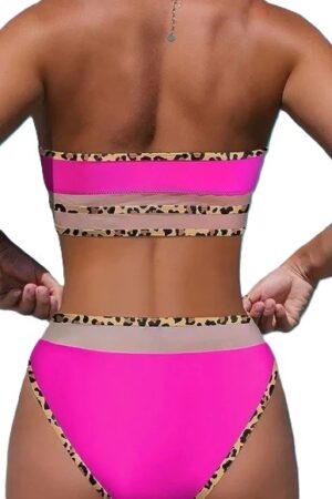 🌸Bikini tiro alto con transparencia MOD:G1019