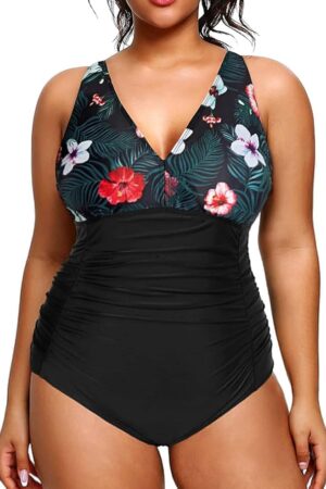 🌸Monokini con control de abdomen MOD:G1040