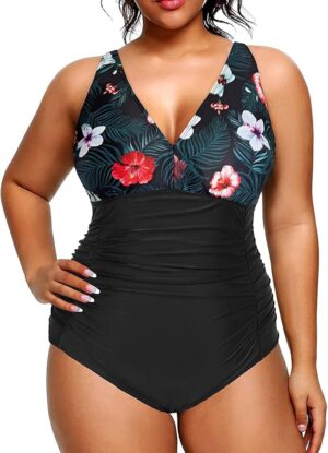 🌸Monokini con control de abdomen MOD:G1040 - Imagen 5