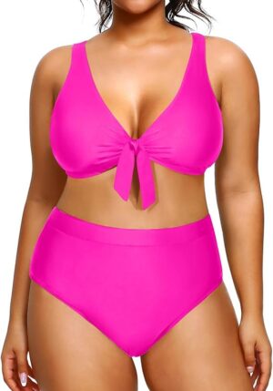 🌸Bikini tiro alto anudado MOD:G1068