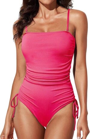 🌸Monokini ajustable lateral texturizado MOD:G1070 - Imagen 3