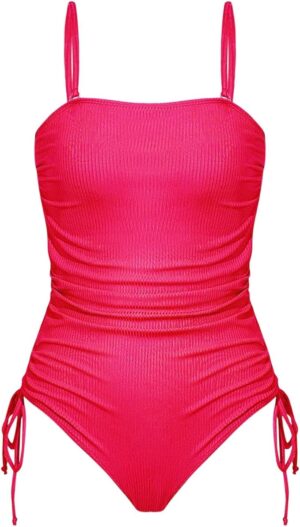 🌸Monokini ajustable lateral texturizado MOD:G1070 - Imagen 6