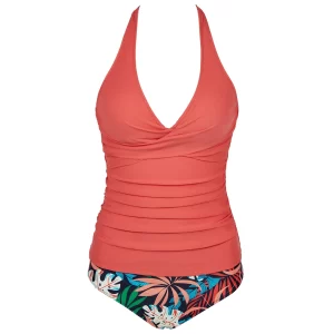 🌸Tankini bottom con control de Abdomen halter MOD:E-G932 - Imagen 4