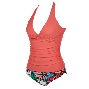 🌸Tankini bottom con control de Abdomen halter MOD:E-G932 - Imagen 5