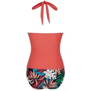 🌸Tankini bottom con control de Abdomen halter MOD:E-G932 - Imagen 6