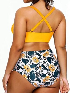 🌸Bikini tiro alto con control de abdomen MOD:G991 - Imagen 2