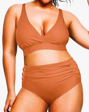 🌸Bikini tiro alto con control de abdomen MOD:G992 - Imagen 4