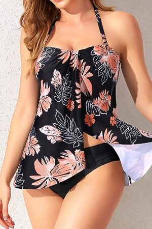 🌸Tankini bottom halter MOD:k-G947