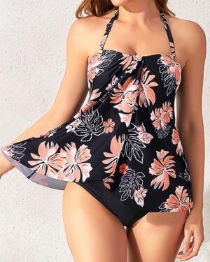 🌸Tankini bottom halter MOD:k-G947 - Imagen 3