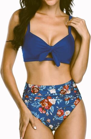 🌸Bikini tiro alto con control de abdomen MOD:M921 - Imagen 5