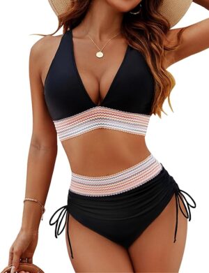 🌸Bikini tiro alto con control de abdomen MOD:M967 - Imagen 6