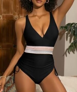 🌸Monokini con control de abdomen MOD:G1100